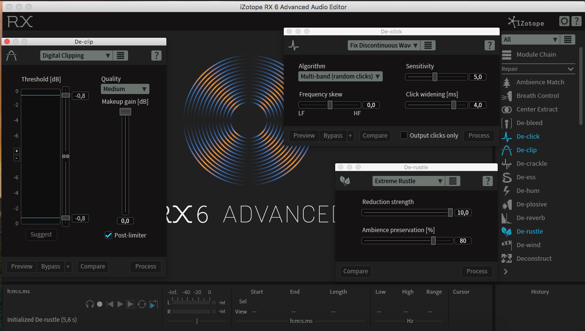 Izotope rx 6 new features list